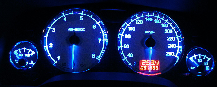 SMD LED Umbauset Tachobeleuchtung Opel Astra G Corsa C Zafira A