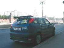 Kundenfahrzeug aus Moskau