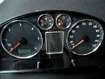 VW Bus Tachoringe Chromringe T5 mit FIS